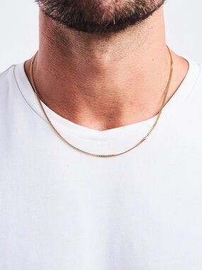 CRAFTD London Connell 2MM Gold Chain